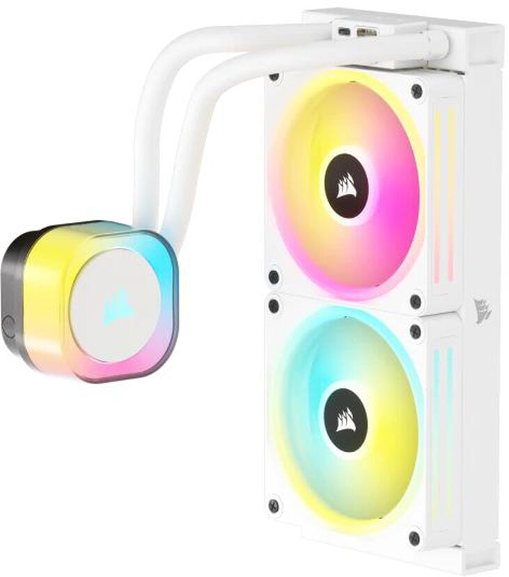 Refrigeraci&oacute;n L&iacute;quida CPU Corsair iCUE LINK H100i RGB 240mm Blanco image number 3