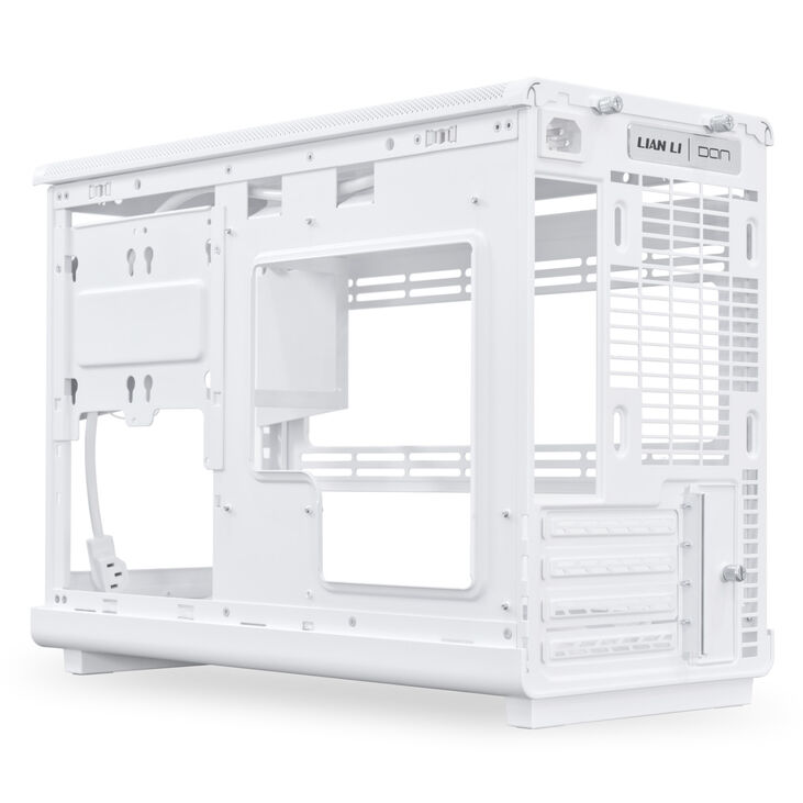 Caja Micro-ATX Lian Li x Dan Cases A3 Blanca Madera Vidrio Templado image number 4