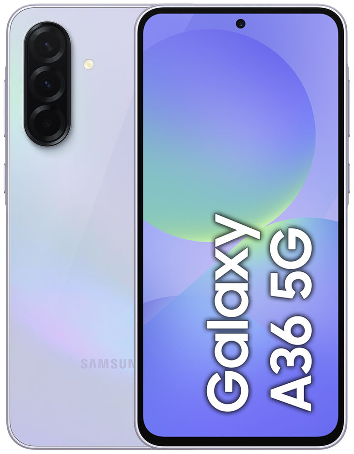 Smartphone Samsung Galaxy A36 5G 6.6" (6 / 128GB) 120Hz Light Violet image number 0