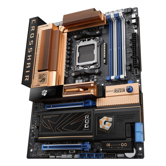 Placa Base Asus ROG Crosshair 2006 X870E Anniversary Edition SktAM5 image number 4