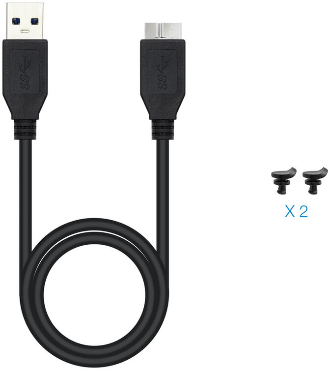 Caja Externa SSD Tooq M.2 NGFF - USB 3.1 Gen 1 Gris image number 5