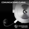 Auriculares Logitech G PRO X 2 Lightspeed Wireless/Bluetooth Blanco image number null