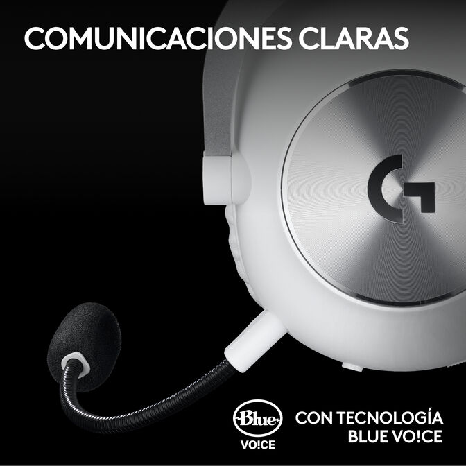 Auriculares Logitech G PRO X 2 Lightspeed Wireless/Bluetooth Blanco image number 9
