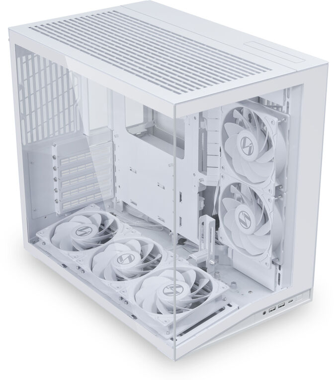 Caja ATX Lian Li O11 Mini V2 Flow Blanco image number 5