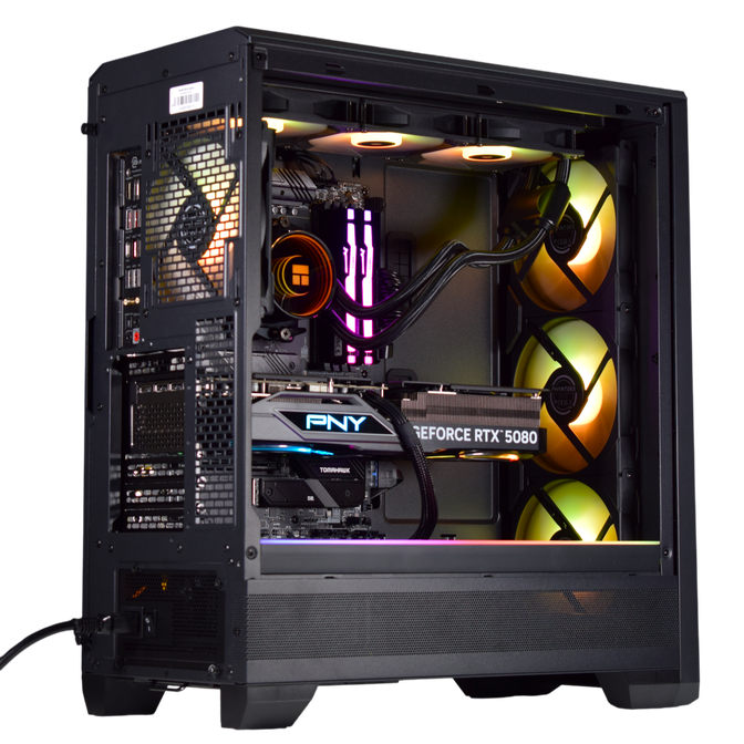 Ordenador King Mod Gamer-PC Ryzen 7 7800X3D 32GB DDR5 2TB RTX 5080 WiFi W11 image number 2