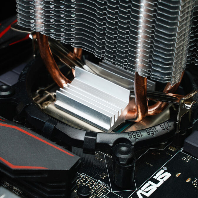 Ventilador CPU Jonsbo CR-1200E ARGB Negro - 92mm image number 9