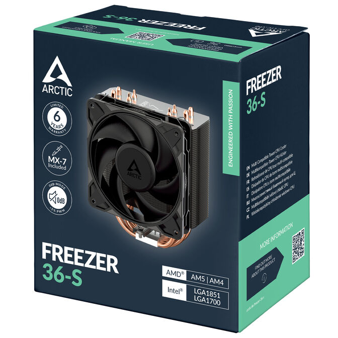 Cooler CPU Arctic Freezer 36-S - 120mm image number 6
