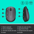 Rat&oacute;n Logitech M170 Wireless Gris/Negro image number null