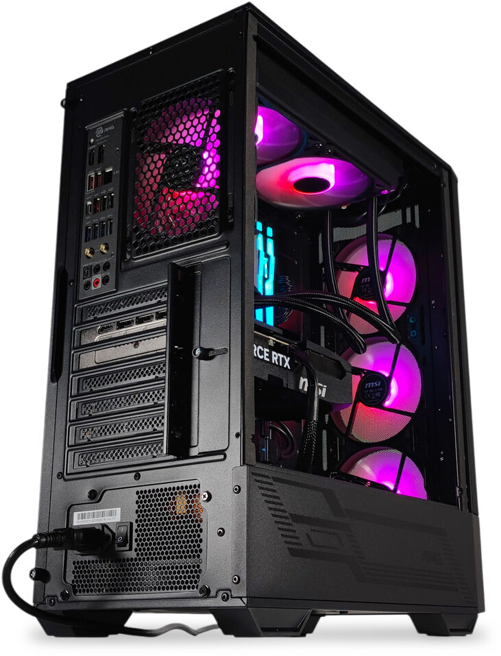 Ordenador King Mod Gamer-PC Powered by MSI Ryzen 7 7800X3D 32GB DDR5 1TB RTX 5070 WiFi W11 image number 3