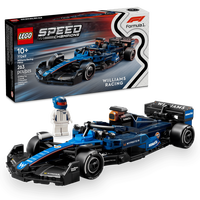 LEGO Speed Champions: Coche de Carreras Williams Racing FW46 F1, 263 Piezas (77249)