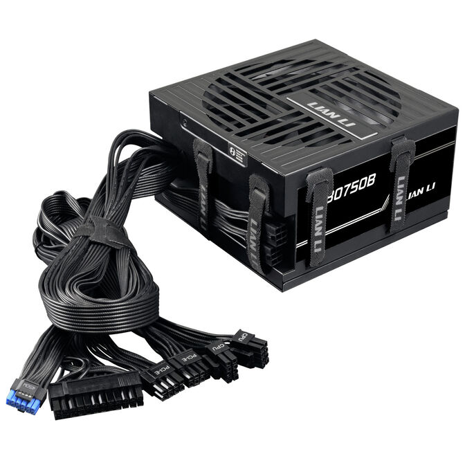 Fuente Semi-Modular Lian Li RB 750W 80+ Bronze Negro image number 1