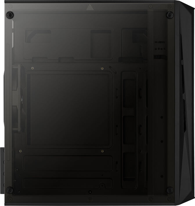 Caja Micro-ATX Aerocool CS-107 Negro image number 9