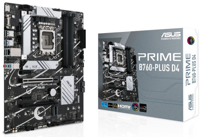 Placa Base Asus PRIME B760-Plus D4 image number 0