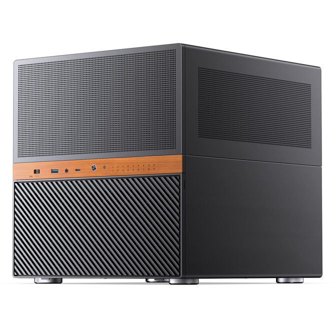 Caja Micro-ATX Jonsbo N6 Negro image number 0