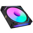 Ventilador Lian Li UNI FAN SL120 Infinity RGB Reverse Blade PWM Negro 120mm (Pack 3) image number null