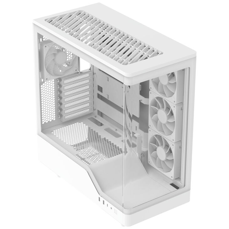 Caja Aerocool P500A Mid-Tower Blanca image number 5