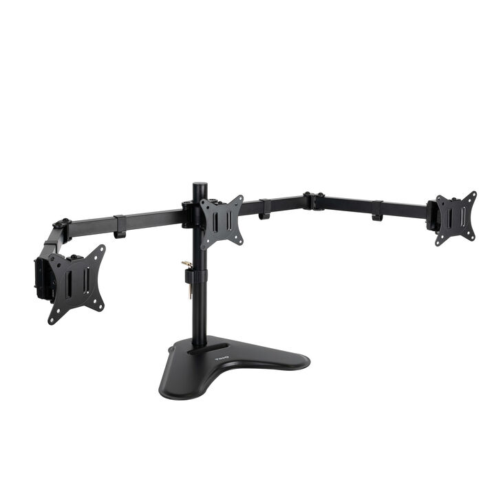 Soporte de Mesa Tooq Triple Inclinación y Rotación 17" a 27" Máx. 7kg para Brazo image number 0