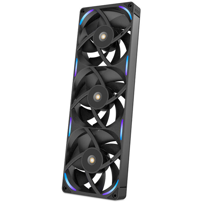 Ventilador NZXT F360x Perfomance RGB 120mm - Single-Frame Negras - Triplo Ventilador 120mm (360mm) image number 6