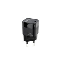 Cargador Tooq USB-C PD 20W Negro