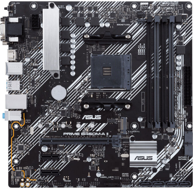 Placa Base Asus PRIME B450M-A II image number 1