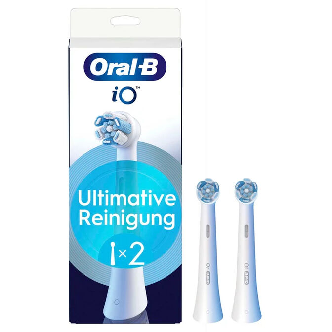Recambios para Cepillo de Dientes El&eacute;ctrico Oral-B iO Ultimative Reinigung Pack 2 Unidades image number 0