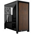 Torre E-ATX Corsair 4000D RS Wood Black Walnut Cristal Templado image number null
