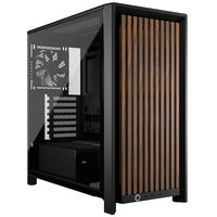 Torre E-ATX Corsair 4000D RS Wood Black Walnut Cristal Templado