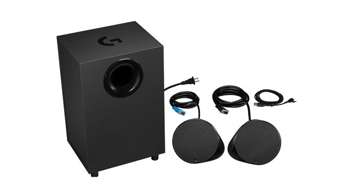 Altavoces Logitech G560 2.1 RGB Lightsync Bluetooth 120W RMS Negro image number 1