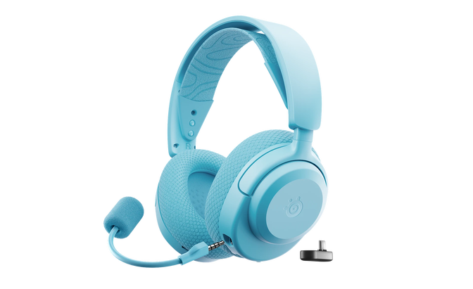 Auriculares SteelSeries Arctis Nova 3P Wireless/Bluetooth Aqua image number 0