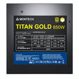 Fuente Modular Montech Titan 850W 80 Plus Gold PCIE5 (Cybenetics Gold) image number null