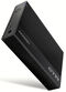 Caja Externo AXAGON EE35-GTR USB-C 3.2 Gen 1 - SATA 6G, 3.5" Externol RIBBED box BLACK