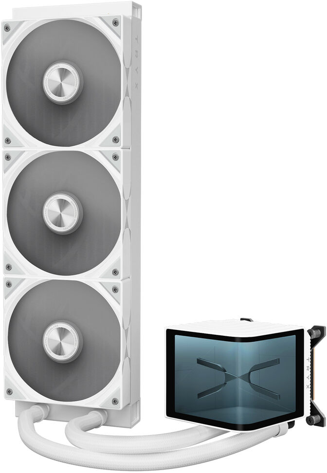 Water Cooler CPU TRYX Panorama Upgraded 360 Blanco image number 0