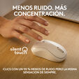 Rat&oacute;n Logitech M240 Silent Bluetooth Blanco image number null