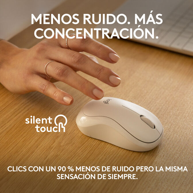 Rat&oacute;n Logitech M240 Silent Bluetooth Blanco image number 9