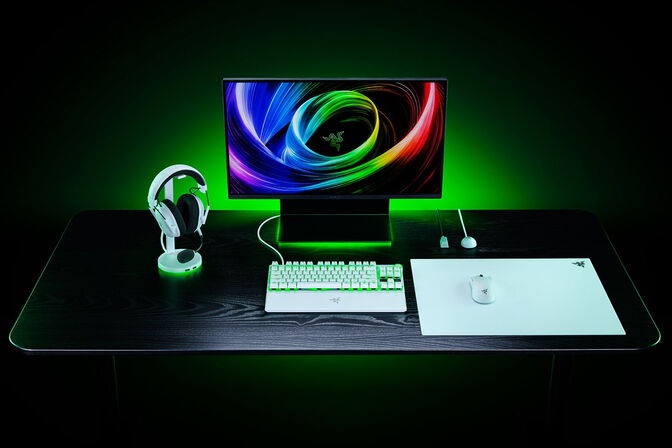 Alfombrilla Razer Atlas Pro Blanco image number 5