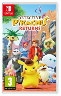Juego Nintendo Switch Detective Pikachu Returns