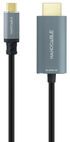 Cable Conversor NanoCable USB-C para HDMI 2.1 8K@60HZ 1.8 M Negro image number null