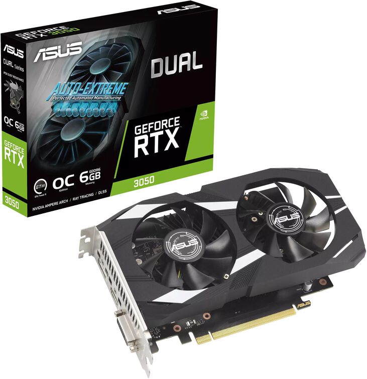 Tarjeta Gráfica Asus GeForce® RTX 3050 Dual OC 6GB GDDR6 image number 9