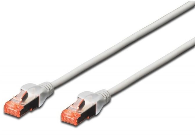 Cable de Red Ewent RJ45 S/FTP Cat.6 1 M Gris image number 1