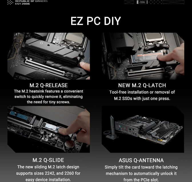 Placa Base Asus ROG Crosshair X870E Apex image number 28