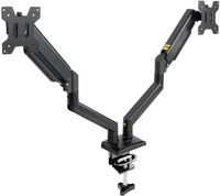Soporte de Mesa Tooq Duplo Tilt e Giratório 13" a 34" Max. 10kg/Monitor Negro Soporte de Mesa Tooq Duplo Tilt e Giratório 13" a 34" Max. 10kg/Monitor Negro