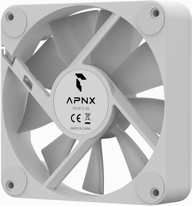 Ventilador APNX FP1-Q-120 PWM ARGB Blanco - 120mm image number 6