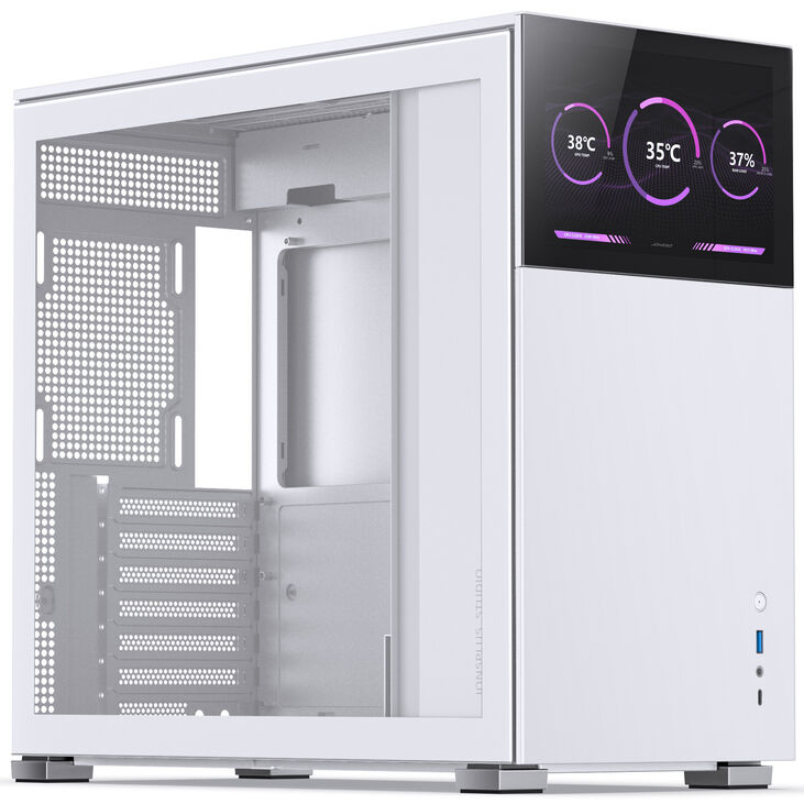 Caja ATX Jonsbo D41 STD con Visor Vidrio Templado Blanco image number 0