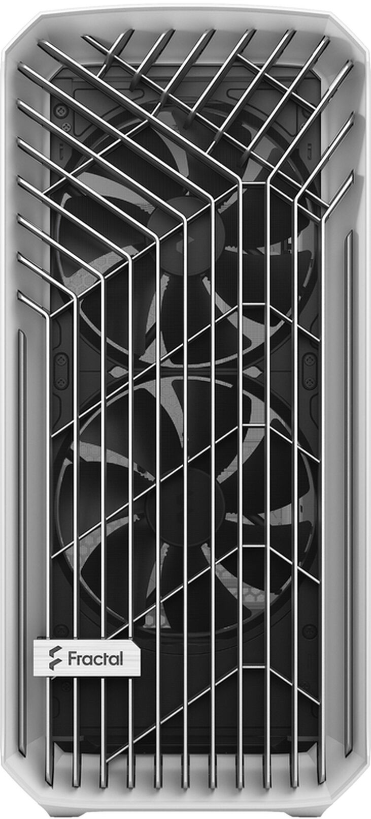 Torre E-ATX Fractal Design Torrent White Tempered Glass image number 1
