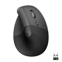 Ratón Laser Logitech Lift Vertical Ergonómico Wireless 4000DPI Graphite