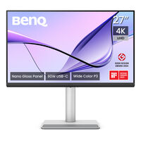 Monitor BenQ MacBook 27" MA270UP IPS 4K 60Hz P3 MacBook Pro e MacBook Air USB-C (90W) Display HDR400