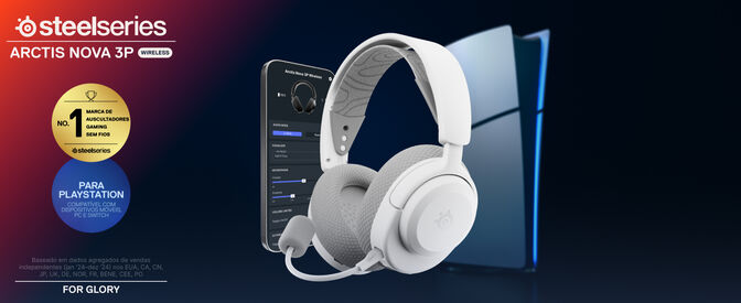 Steelseries Arctis Nova 3P Auriculares Inal&aacute;mbrico Diadema M&uacute;sica/uso diario Bluetooth Blanco image number 10