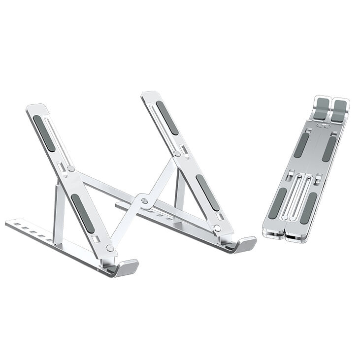Soporte Ewent EW1266 Aluminum Folding Laptop Stand Gris image number 1