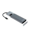 Caja SSD con HUB Tooq TQE-2241G M.2 NGFF/NVMe USB3.2 Gen 2 image number null