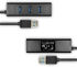 USB-A-Hub AXAGON HUE-S2B, 4x USB 3.0 - 30 cm image number null